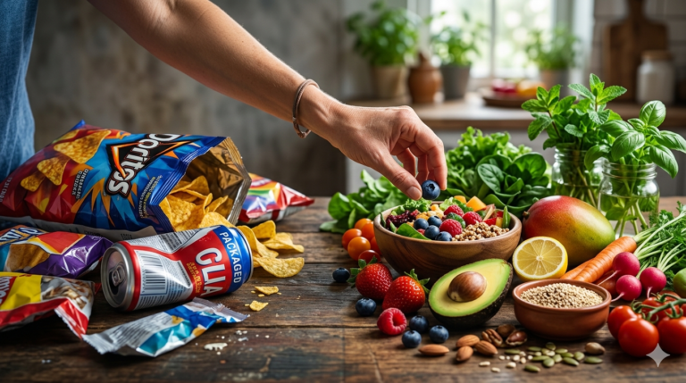 Desintoxicación de comida ultraprocesada
