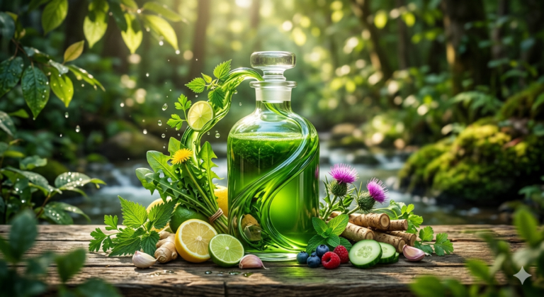 Desintoxicación natural del cuerpo