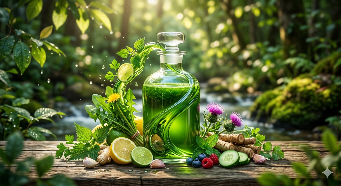 Desintoxicación natural del cuerpo