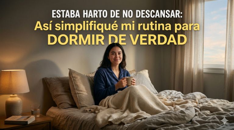 Rutina para dormir