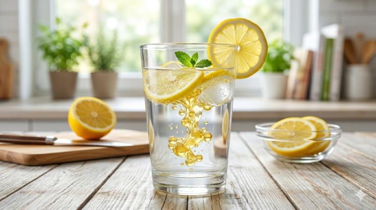 El agua con limón realmente derrite la grasa